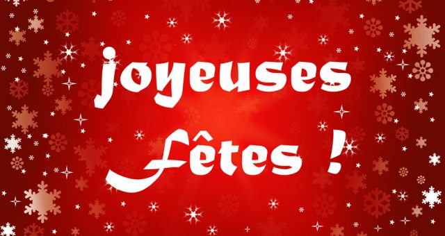 Horaires fêtes de fin d’année